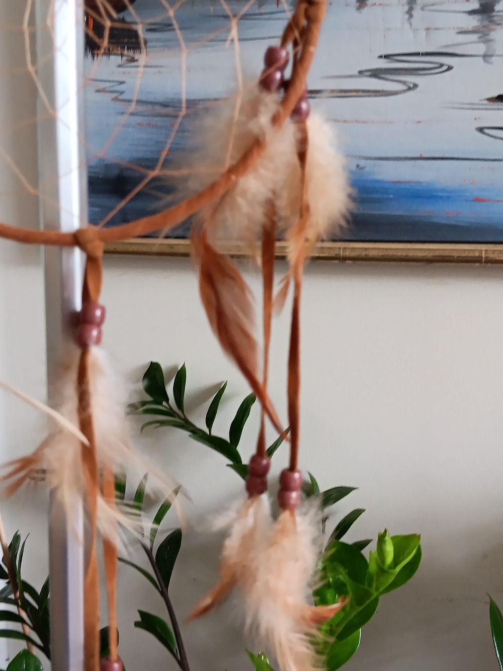 Chick-Themed Dreamcatcher  15x15" and Native American Dream Catcher 6" NEW - Picture 7 of 7
